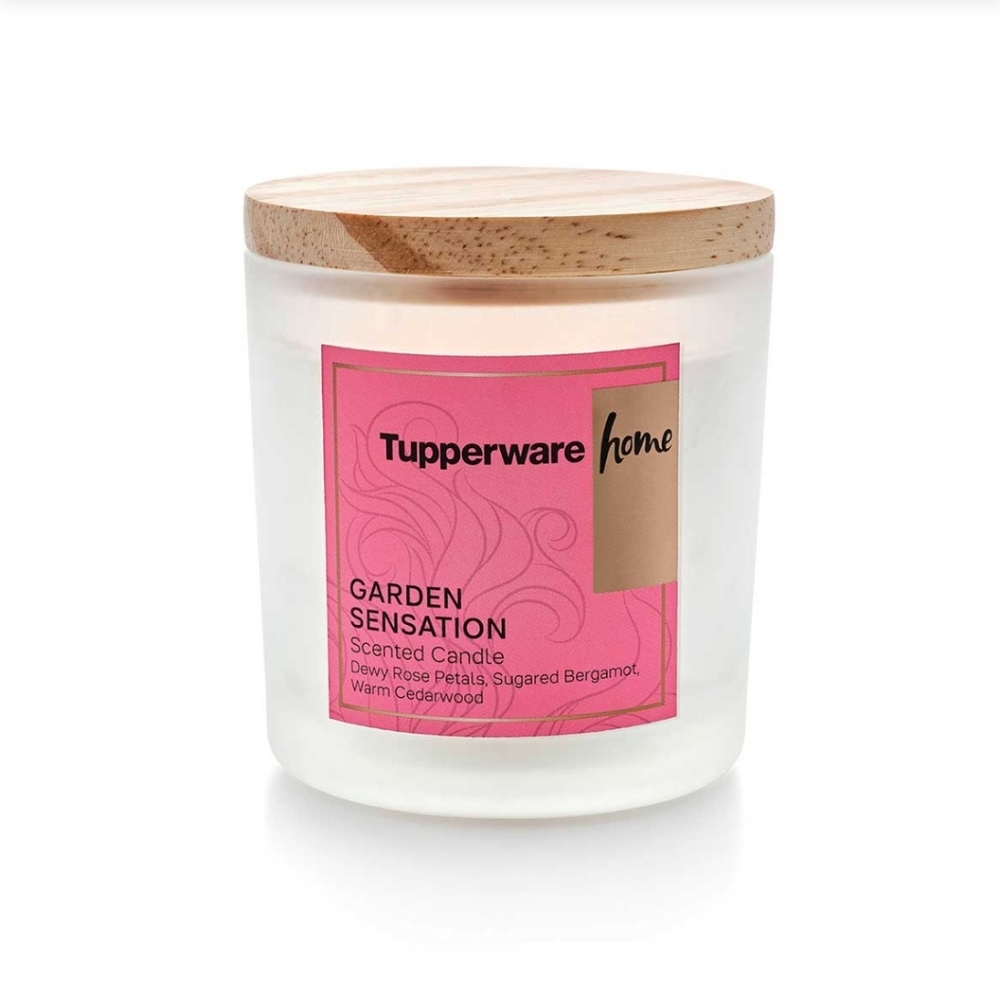 Tupperware Garden Sensations Candle New in Box